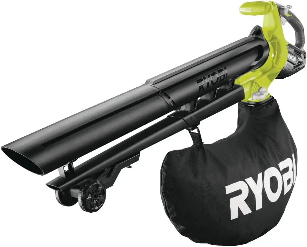 2-in-1 OBV18 Batteria, 18 V, Ryobi Soffiatore Aspiratore Brushless a Batteria 18V ONE+