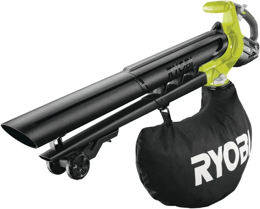 2-in-1 OBV18 Batteria, 18 V, Ryobi Soffiatore Aspiratore Brushless a Batteria 18V ONE+
