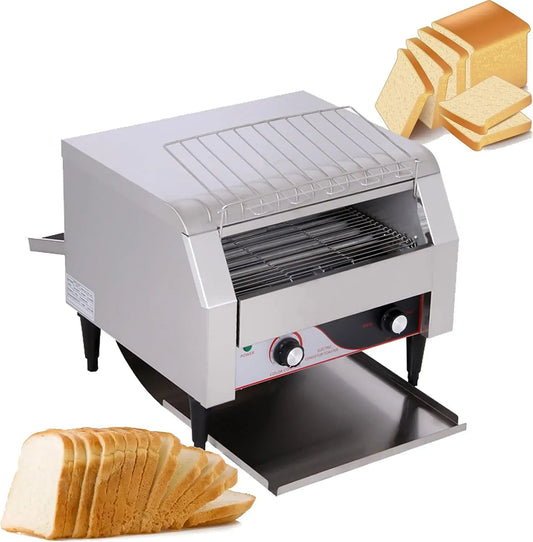 Macchina per il pane 300pcs/H, panificatrice, professionale, acciaio inox, tostapane Elettrico Commerciale in Acciaio Inox