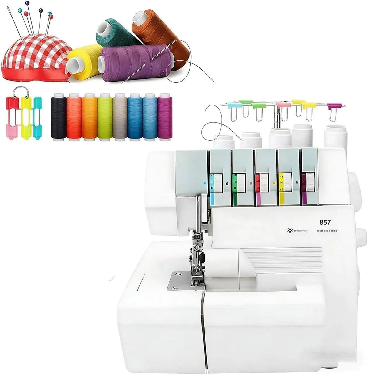 Macchina Da Cucire, macchina per cucito elettrica, industriale, professionale, per Impieghi Gravosi