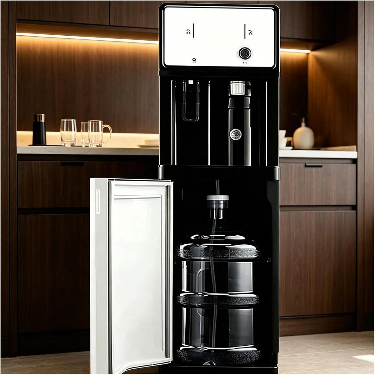 Distributore, Distributore Di Acqua A Colonnina Refrigerante A Boccioni Refrigeratore D'Acqua