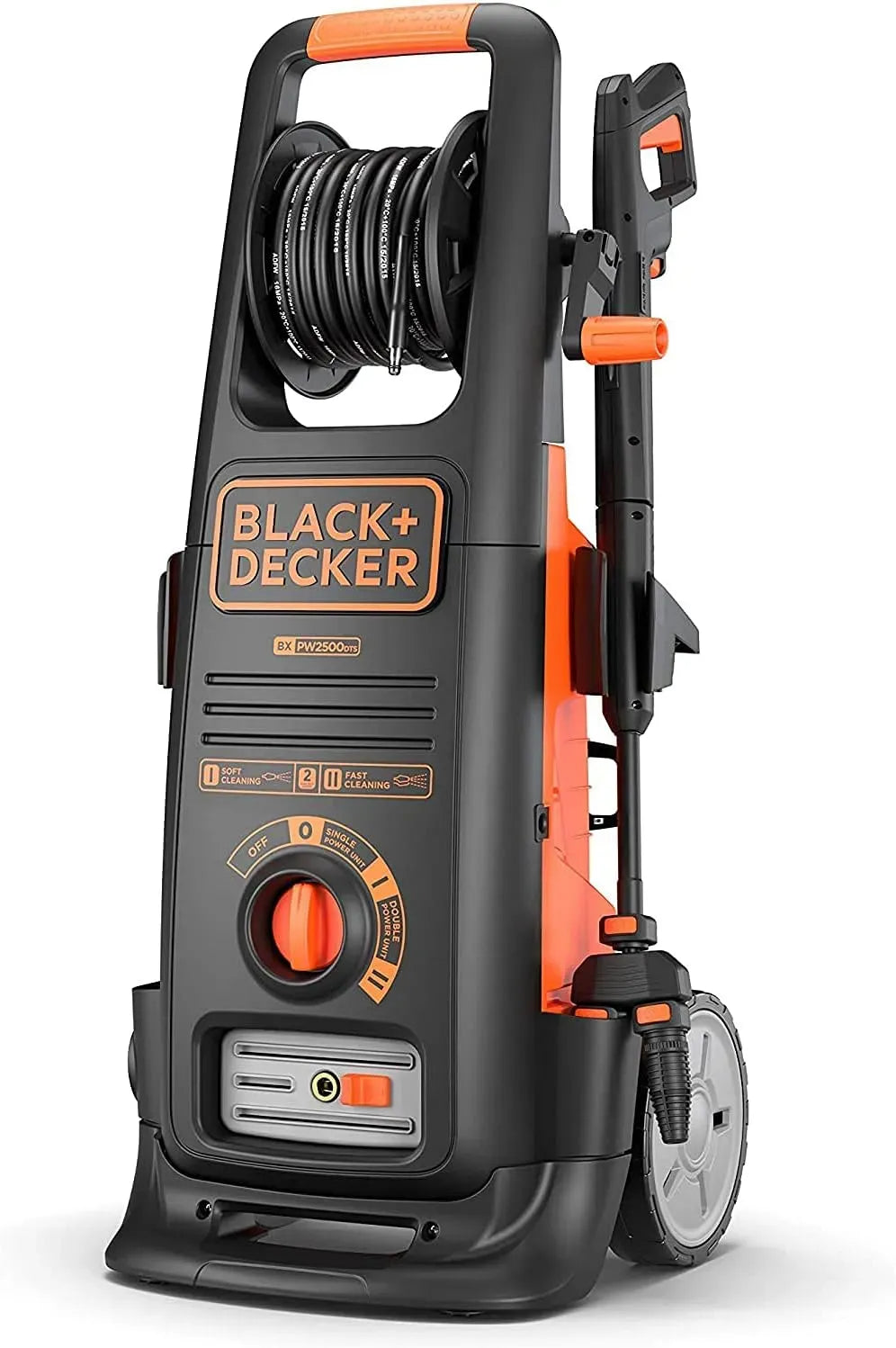 Black+Decker BXPW2500DTS Idropulitrice, 2500 W, nero, 150 Bar, 810 L/H