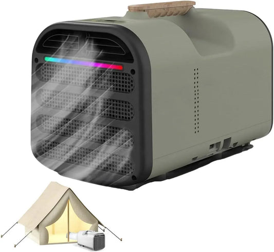 Condizionatore W 5200, 1500 W, portatile, climatizzatore, Nuovo condizionatore d'aria portatile da 1500 BTU a raffreddamento rapido