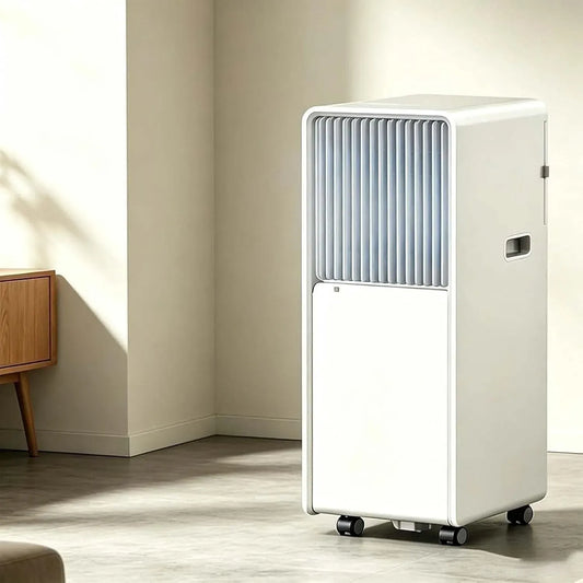 Condizionatore, portatile, ruote di trasporto, Pannello Smart e Filtro Antipolvere, Ruote 360°, for UK Plug
