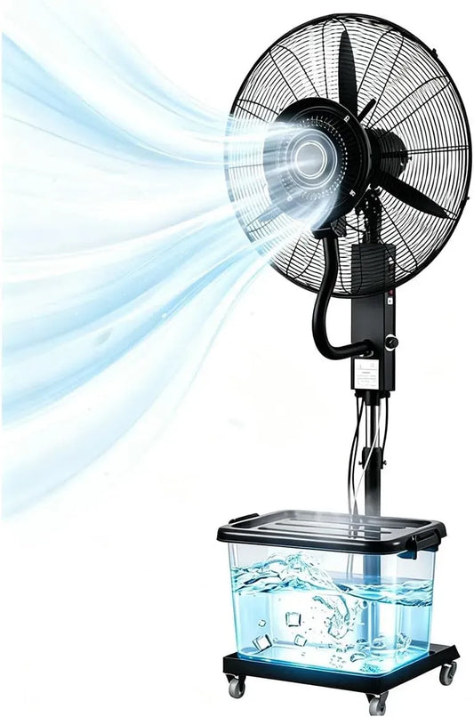Ventilatore, 42 L, professionale, oscillante a 90°