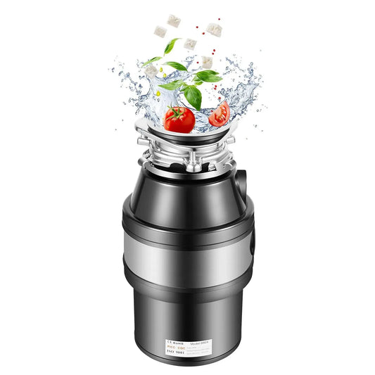 1/2HP a basso rumore, tritatutto per lavandino, per Tritatutto per rifiuti da cucina, 1,2 l, 560 W, 3400 RPM