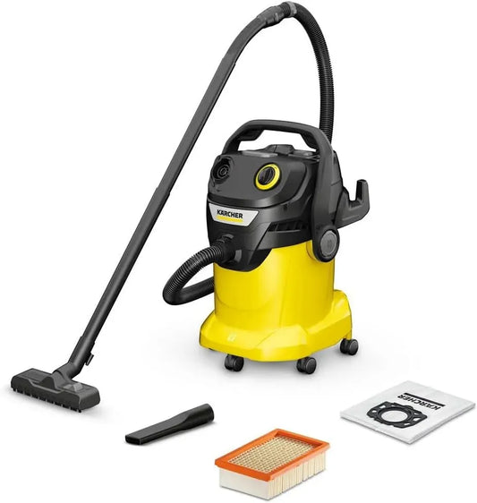 Kärcher KWD 5 serbatoio da 25 litri, Karcher Aspiratore multiuso solidi e liquidi -1800 watt