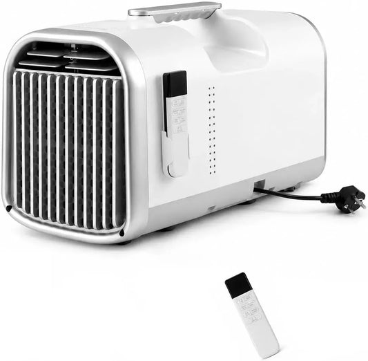 Condizionatore 1200W/1500W White-V1pro220V, 1200 W, 1500 W, portatile, esterno, bianco, design leggero per uso in viaggio e outdoor