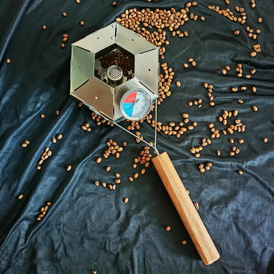 Termometro, acciaio inox, per Chicchi di caffè