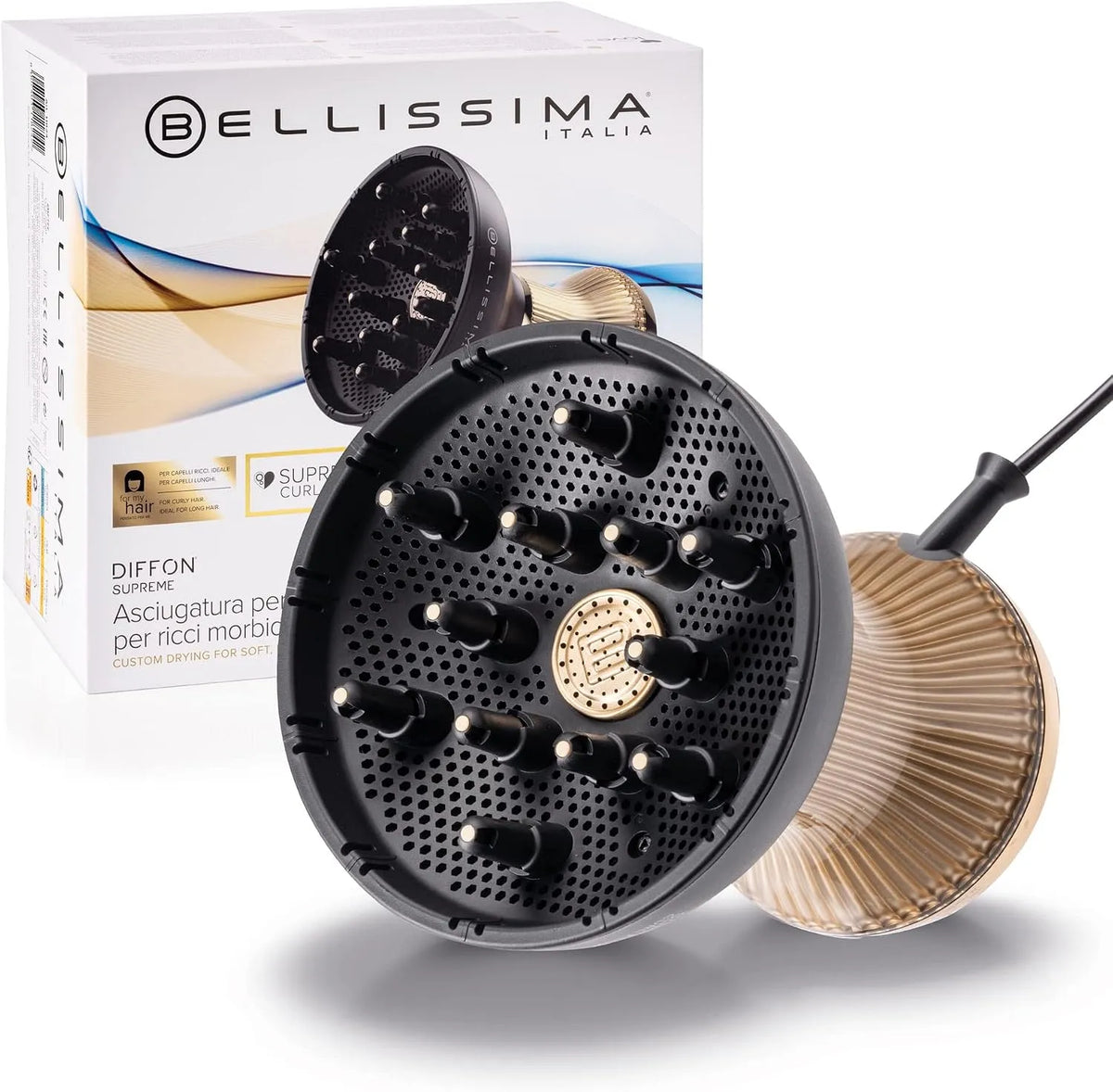 Diffusore, Diffusore capelli ricci, Bellissima Imetec Diffon Supreme