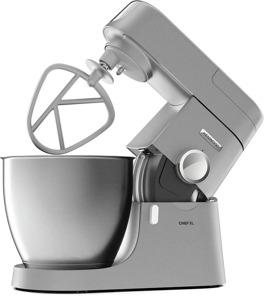 Kenwood KVL4100S Accessorio per elettrodomestico, 6,7 L, 1200 W, dimensioni personalizzabili, argento, 3 Ganci di Miscelazione