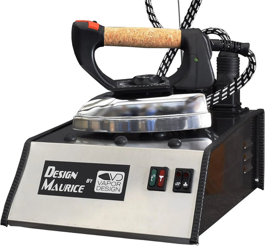 Ferro da Stiro dotato di Caldaia 1,5 Litri 1000W a Ricarica Continua Vapor Design Maurice