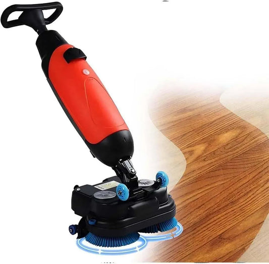 macchina per la, spazzola, batteria, 45 cm, 36 V, per la pulizia dei pavimenti a spinta manuale