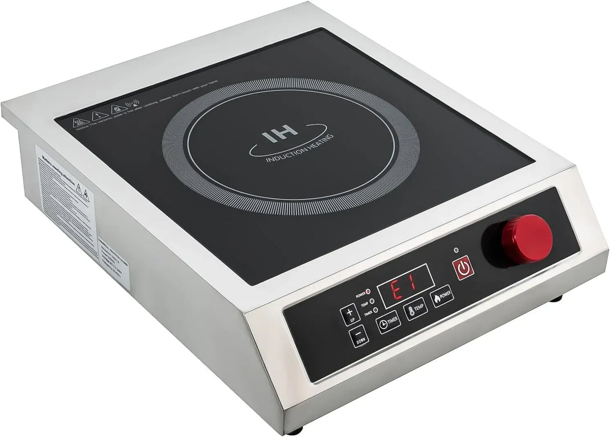 Piastra, tavolo, 3500 W, professionale, ristoranti, acciaio inox, 10 livelli, per ristorante cucina casa