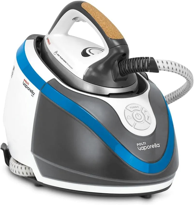 VN18.25 Bianco e Blu, Vaporella Next, per Autonomia Illimitata, Ferro da stiro con Caldaia ad Alta Pressione Max 6,5 Bar, Potenza 2200 W, Serbatoio 1