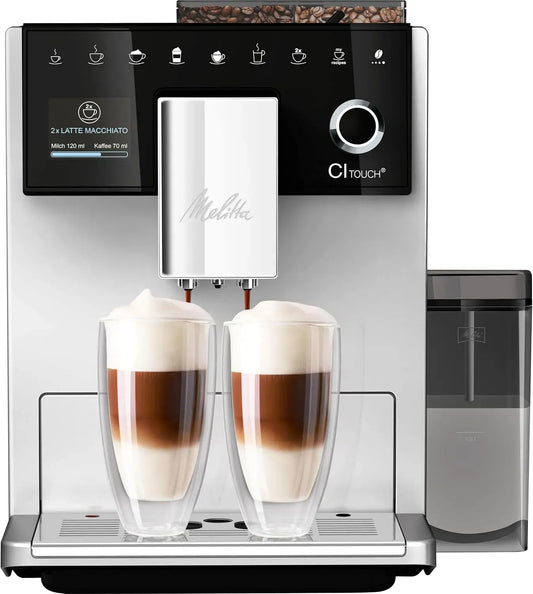 Melitta Montalatte, cappuccinatore, touch, argento, CI Touch
