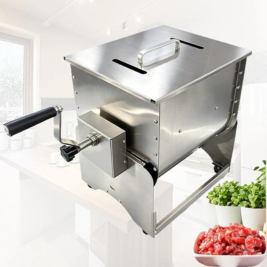 Hamburger, Adatto per Carne, per Tritacarne Professionale in Acciaio Inossidabile Migliorato, Tritacarne per Salsicce Da 20 Kg, Verdure, Gnocchi E