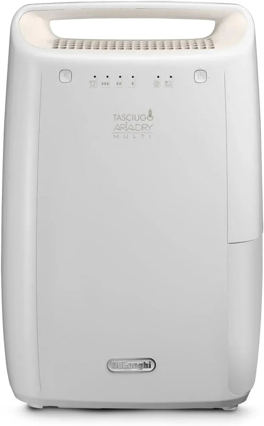 De'Longhi 10L/Giorno DEX210SF Deumidificatore, portatile, bianco