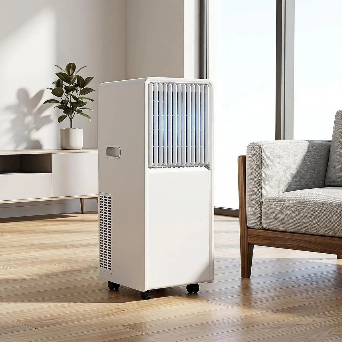 Condizionatore 24H, portatile, timer, modalità Silenziosa Timer per Casa Ca, 14000 Btu