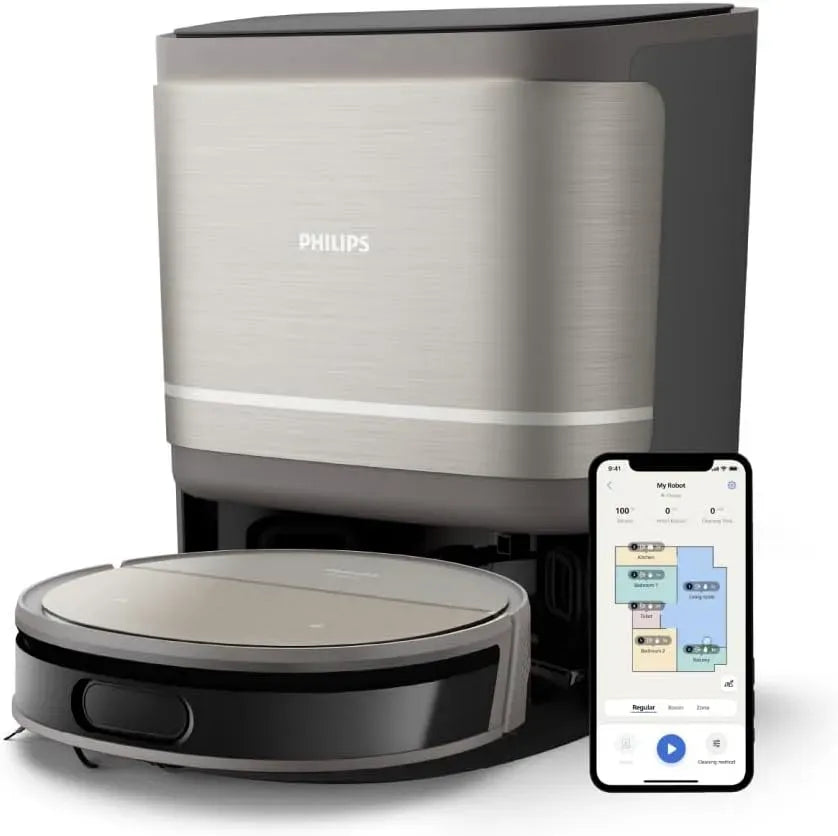 Philips Robot aspirapolvere, Wi-Fi, pannello IPS