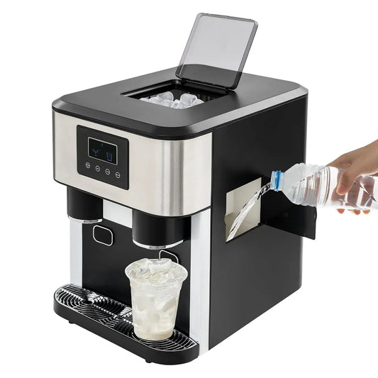 3-in-1 Macchina per cubetti, tavolo, per cubetti di ghiaccio 3-in-1