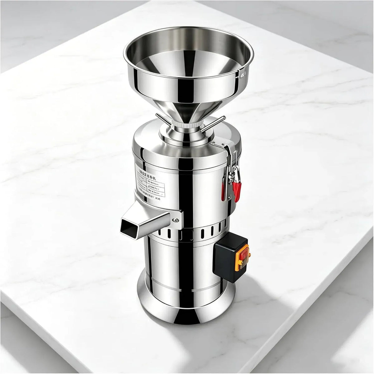 Macchina, 1100 W, professionale, bianco, per Burro di Noci Soia-Mandorle 1100W