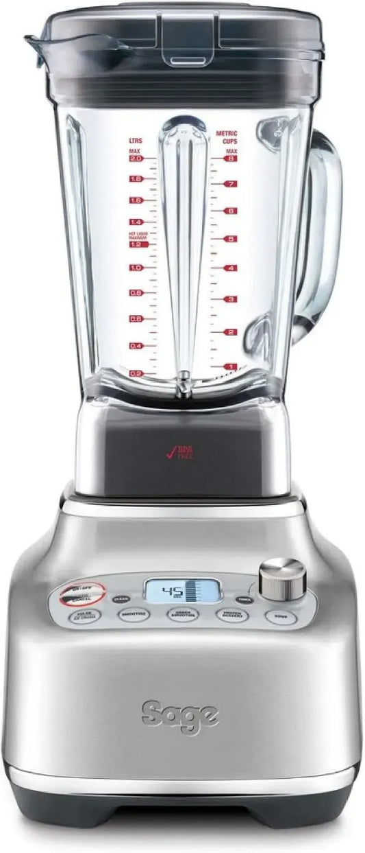 Sage Frullatore, 5 programmi, touch, professionale, acciaio inox, 5 Programmi One Touch e 12 Impostazioni Di Velocità, The Super Q