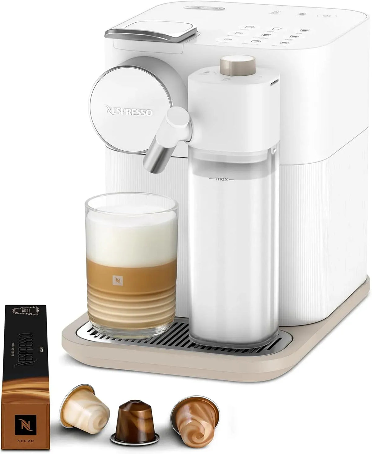 De'Longhi EN640.B Macchina per Caff, macchina da caffè elettrica, 1400 W, 19 Bar, nero, per Caffè Automatica