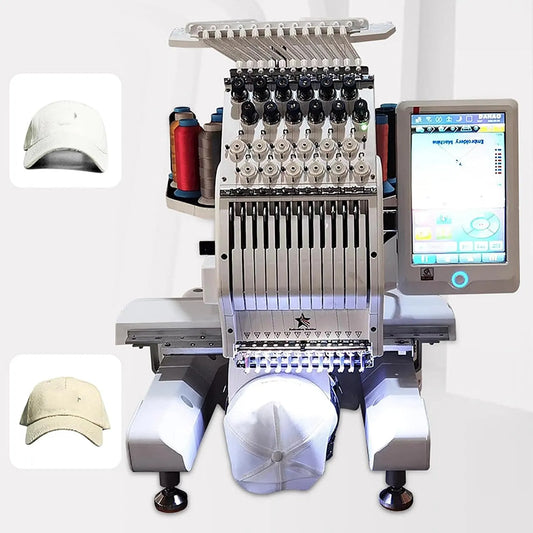 Macchina da Ricamo, ricamatrice elettrica, 20 × 30cm, 30 cm, display LCD, professionale