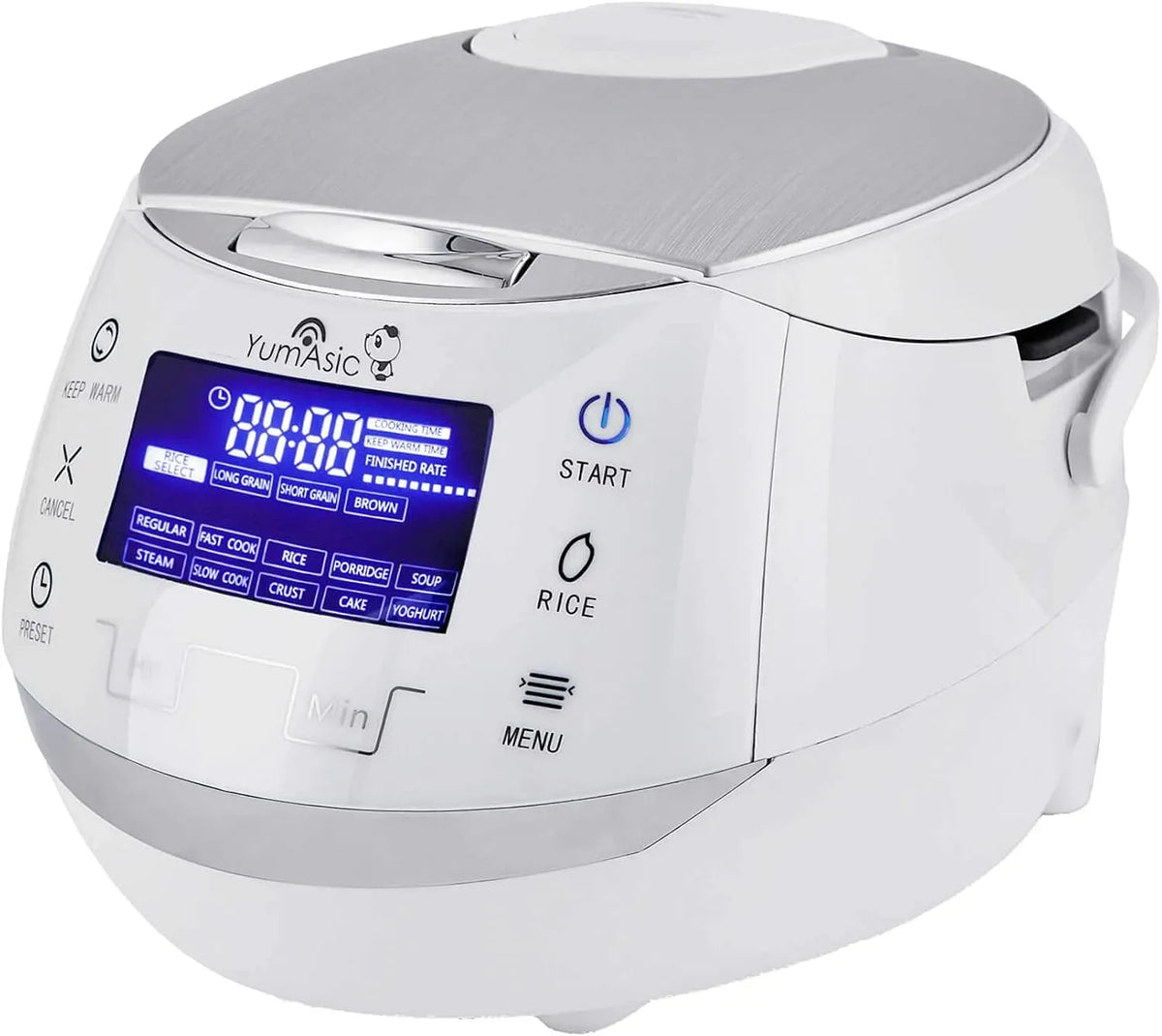 220-240V Multicooker, cuociriso, pentola elettrica multifunzione, multicooker elettrico, cuociriso elettrico, 1,5 L, 6 programmi, 240 V, 8 tazze