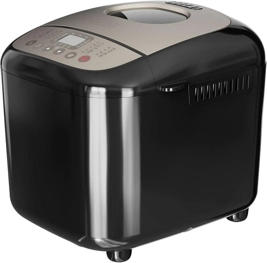 Black+Decker BXBM600E Macchina per il pane, 600 W, panificatrice, nero