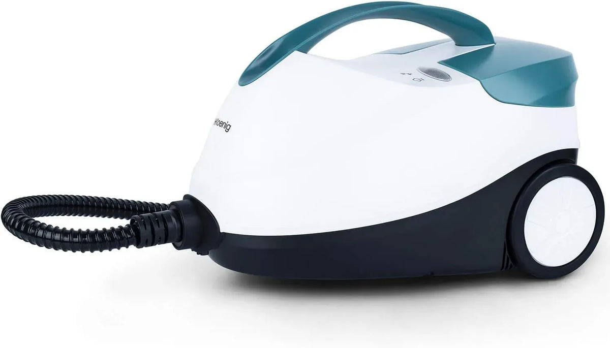 Pulitore a vapore NV6400, 1,5 L, 2000 W, Autonomia 45 min, Koenig pronto in 8 minuti, accessori e 2 spazzole incluse