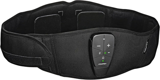 Compex Corebelt 1, Cintura di stimolazione per Addominali e lombari dotato di 2 programmi