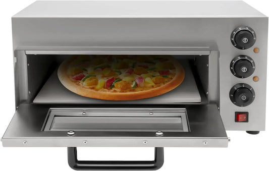 Macchina per il pane, panificatrice, pizza, professionale, Forno per Pizza Commerciale da appoggio, 1,3 KW