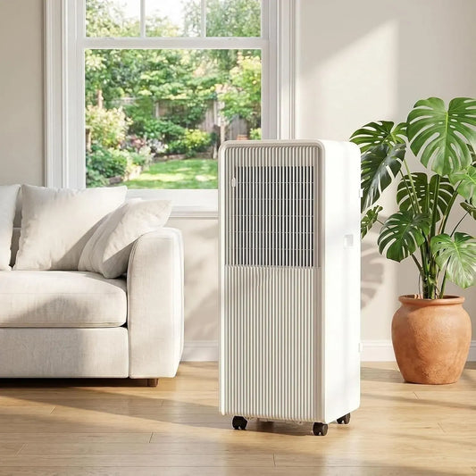 Condizionatore, portatile, oscillazione, Deumidificatore e Oscillazione per Grandi Ambienti, 10000 Btu, Spina UK a