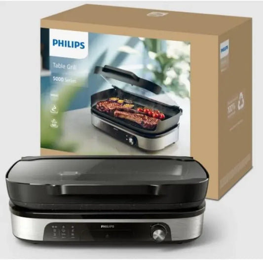 Philips TAVOLO, GRILL, pannello IPS, GRILL DA TAVOLO CON AFFUMIC AZIONE E INFUSORE ELETTRICO