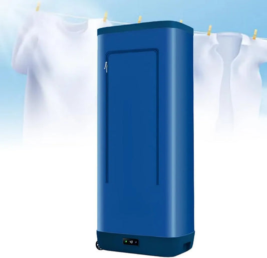 Asciugatrice, 10 kg, vapore, Ferro da Stiro a Vapore Verticale Automatico Senza Fili, Vaporiera per Indumenti Appesa Pieghevole