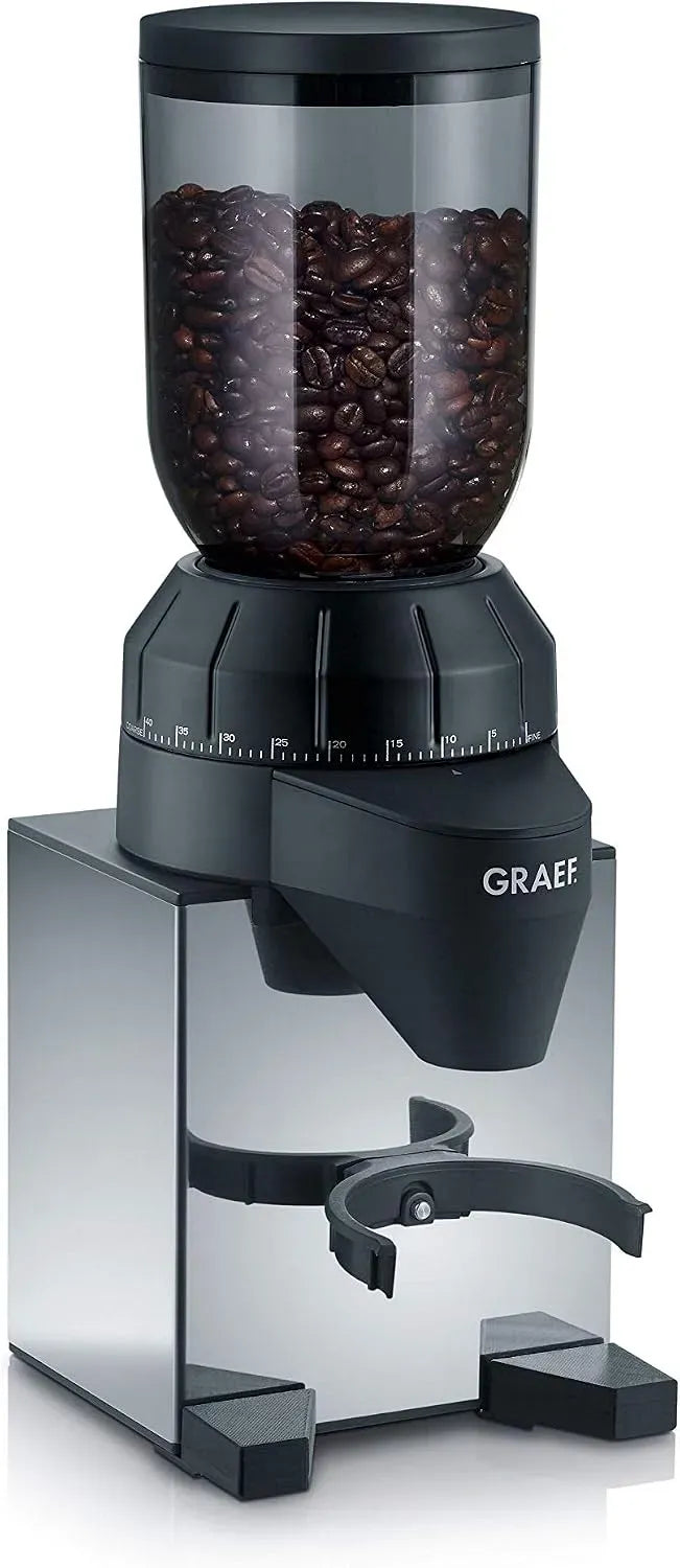 GRAEF CM820EU Macinacaffè, Acciaio Inox, macinino per chicchi di caffè