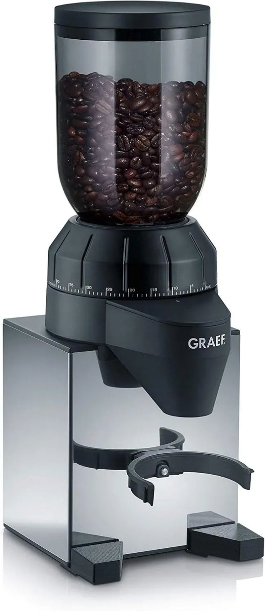 GRAEF CM820EU Macinacaffè, Acciaio Inox, macinino per chicchi di caffè