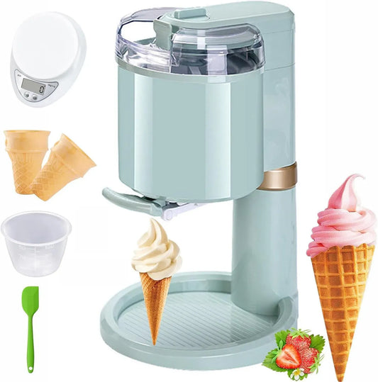 macchina per servire, Macchina per gelato, macchina per gelato e sorbetto, 1 L, per gelato morbido