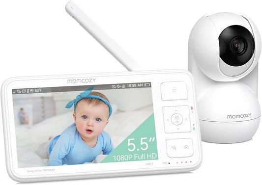 Monitor, momcozy BM03 1080P, Wi-Fi, 5800mAh, 500m