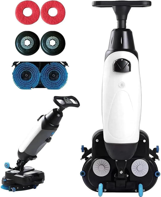 lucidatrice, spazzola, lavapavimenti elettrico, lucidatrice elettrica, portatile, bianco, legno, per piastrelle