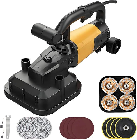 Smerigliatrice ergonomica Portatile dotato di Ruote e Maniglia Estensibile WithRod