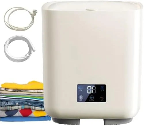 Lavatrice, portatile, lavabiancheria, macchina per bucato, macchina per bucato compatta con centrifuga