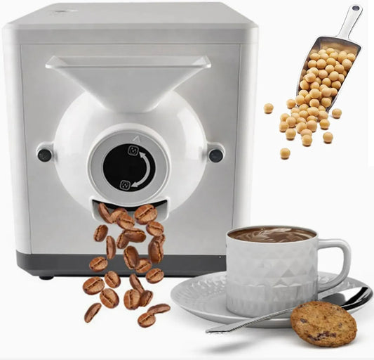 Macchina per tostare, 1600 W, 100 a 250 °C, 1500 g, professionale, rivestimento antiaderente, per tostare Frutta secca e Arachidi