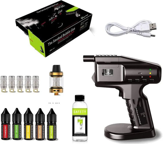 affumicatore elettrico, Kit per affumicatore per cocktail, per infusore di fumo, pistola per fumo, per cocktail a bolla, cocktail infuso, portatile