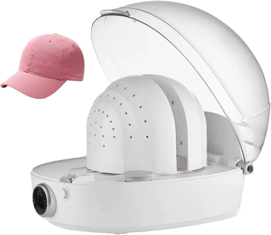 Curatore di Cappellini a Vapore, tore Portatile e Asciugatore Rapido per Berretti e Visierati, Cappelli Automatico 1000W dotato di Serbatoio 300ml