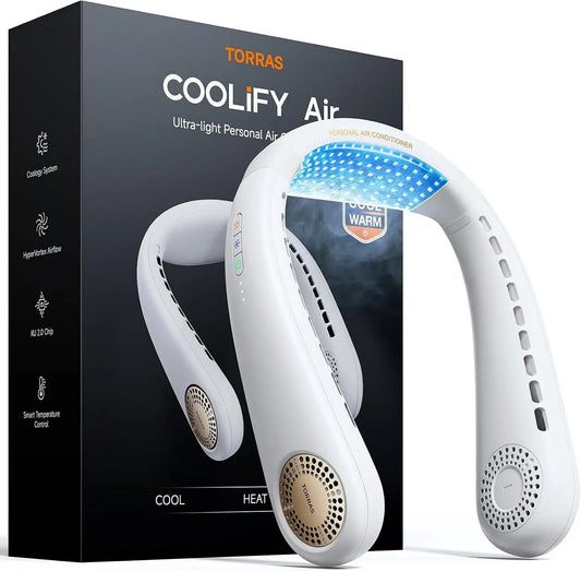 Condizionatore, TORRAS, portatile, effetto 3D, bianco, flusso d'aria 3D