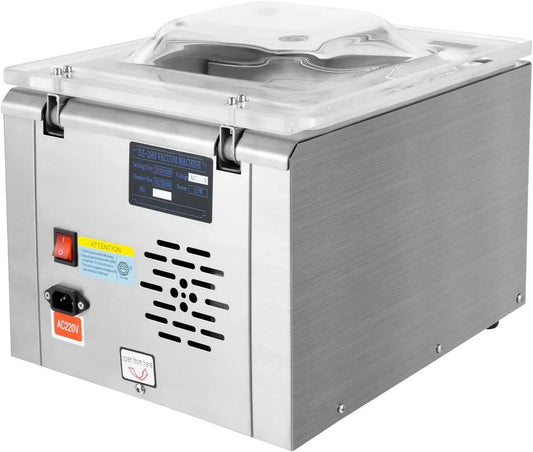 2CFM Sigillatrice, tavolo, sigillatrice sottovuoto, 120 W, industriale, argento, per sottovuoto da tavolo