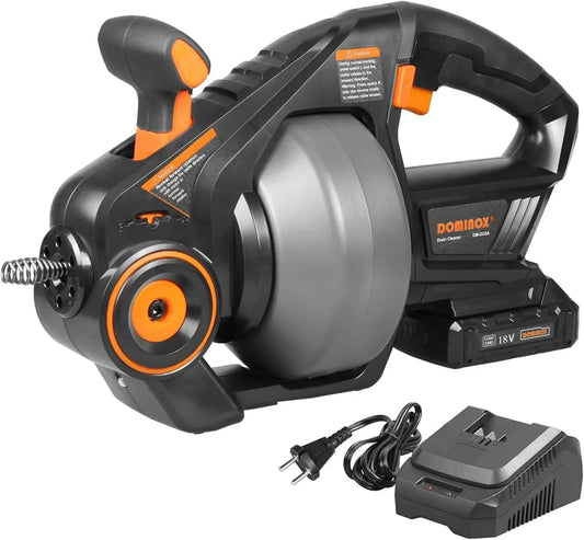 19-51mm Pulitore, Batterie, 18 V, 7,6 m, 51 mm, acciaio inox, per 19-51mm Tubo